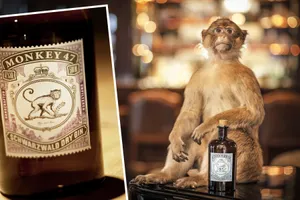 Premium German Monkey 47 Gin Schwarzwald Dry Wallpaper