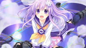 Prepare For An Epic Quest In The World Of Hyperdimension Neptunia! Wallpaper