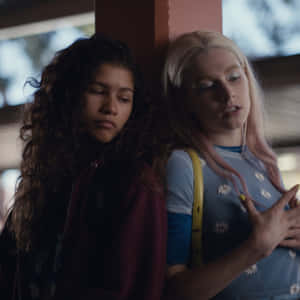Prepare For An Explosive Season 2 Of Hbo's Hit Series Euphoria Wallpaper