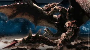 Prepare For Epic Battles In Monster Hunter: World Wallpaper