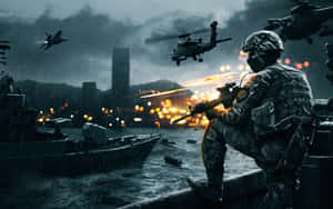 Prepare For Intense Battles In Battlefield 4k Wallpaper