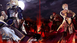 Prepare To Embark On An Epic Journey Of Courage, Sacrifice And Destiny - Fate Zero Wallpaper