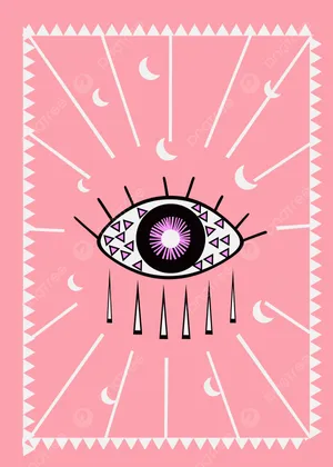 Preposterous Moons And Eyes Wallpaper