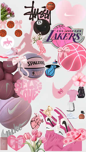 Preppy Basketball Style Inspiration Wallpaper