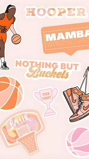 Preppy Basketball Style Wallpaper