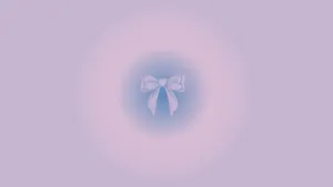 Preppy Bow Design Wallpaper