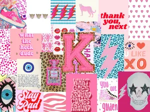 Preppy Collage Aesthetic.jpg Wallpaper