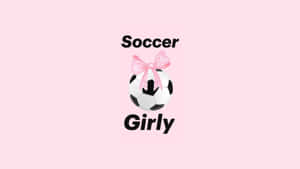 Preppy Girly Soccer Style Wallpaper