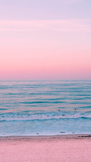 Preppy Ocean View Wallpaper