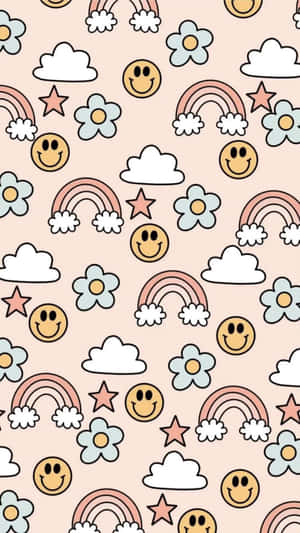 Preppy Patterni Pad Wallpaper Wallpaper