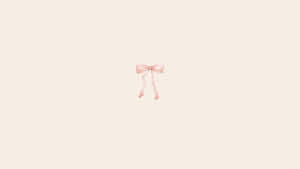 Preppy Pink Bow Accessory Wallpaper