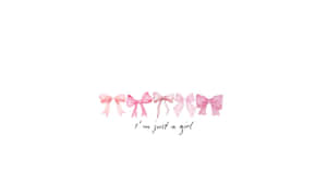 Preppy Pink Bow Collection Wallpaper