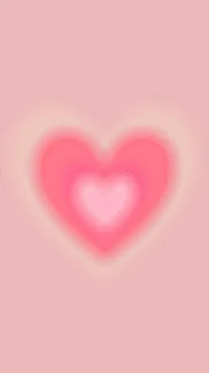 Preppy Pink Heart Background Wallpaper