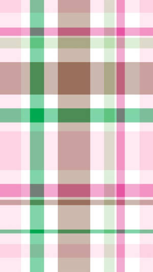 Preppy Plaid Pattern Wallpaper