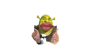 Preppy Shrek Style Wallpaper
