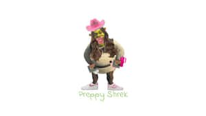 Preppy Shrek Style Wallpaper