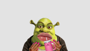 Preppy Shrek Style Wallpaper
