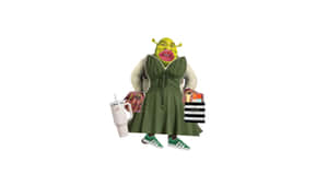 Preppy Shrek Style Wallpaper