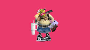 Preppy Shrek Style Wallpaper