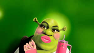 Preppy Shrek Style Makeup Wallpaper