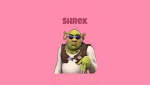 Preppy Shrek Style Wallpaper