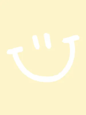 Preppy Smiley Aesthetic_ Yellow Background.png Wallpaper