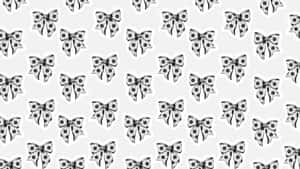 Preppy Soccer Butterfly Pattern Wallpaper