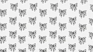 Preppy Soccer Butterfly Pattern Wallpaper