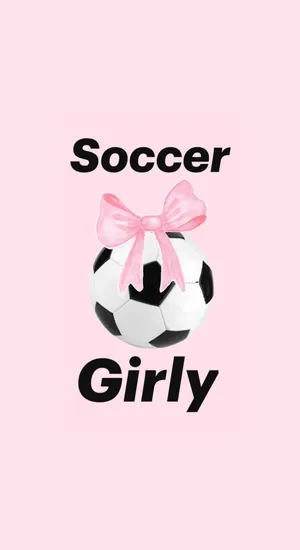 Preppy Soccer Girly Style Wallpaper