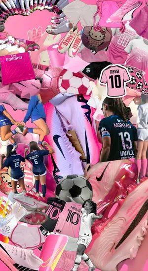 Preppy Soccer Style Inspiration Wallpaper