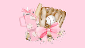 Preppy Softball Style Wallpaper