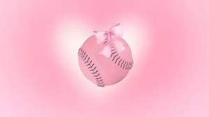 Preppy Softball Style Wallpaper