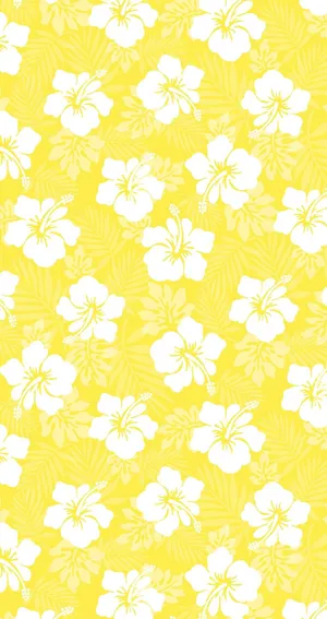 Preppy Summer Floral Pattern.jpg Wallpaper