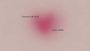 Preppy Valentines Day Heart Wallpaper