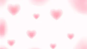 Preppy Valentines Day Hearts Wallpaper