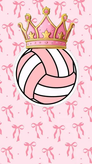 Preppy Volleyball Queen Wallpaper