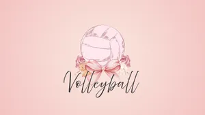 Preppy Volleyball Style Wallpaper