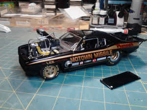 Prestigious Red Luxury Car Model Wallpaper