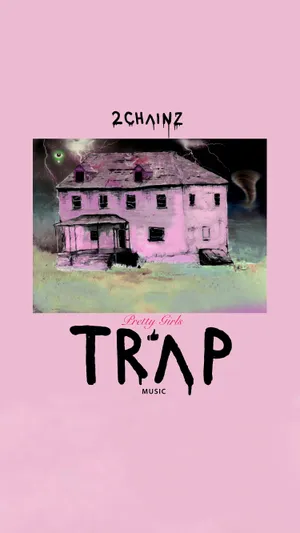 Pretty Girls Like Trap Music Album Cover Wallpaper