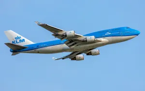 Pretty Klm Boeing In Japan Wallpaper