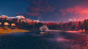 Pretty Landscape Japan Ghost Of Tsushima Wallpaper