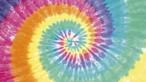 Pretty Tie Dye Rainbow Tapestry Wallpaper