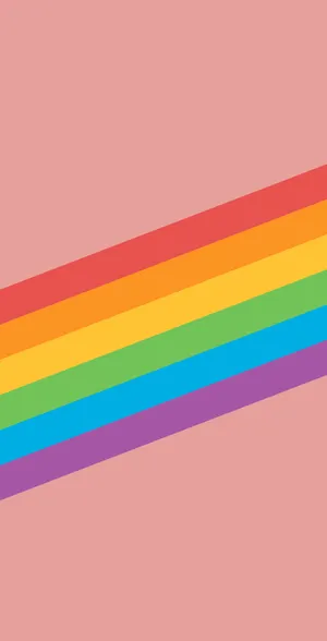 Pride Rainbow Gradient Background Wallpaper