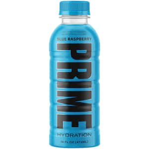 Prime Blue Raspberry Hydration Drink Bottle Wallpaper