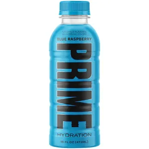 Prime Blue Raspberry Hydration Drink Bottle Wallpaper