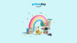 Prime Day Celebration Graphic Wallpaper