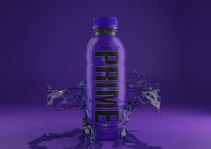 Prime Hydration Grape Splash Wallpaper