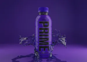Prime Hydration Grape Splash Wallpaper