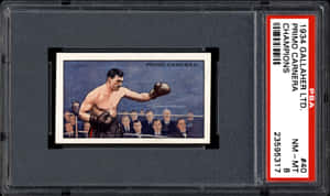 Primo Carnera 1934 Psa Gallaher Ltd Champions Collector Card Wallpaper
