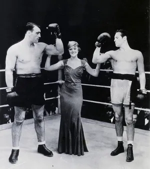Primo Carnera In The Prizefighter And The Lady Wallpaper